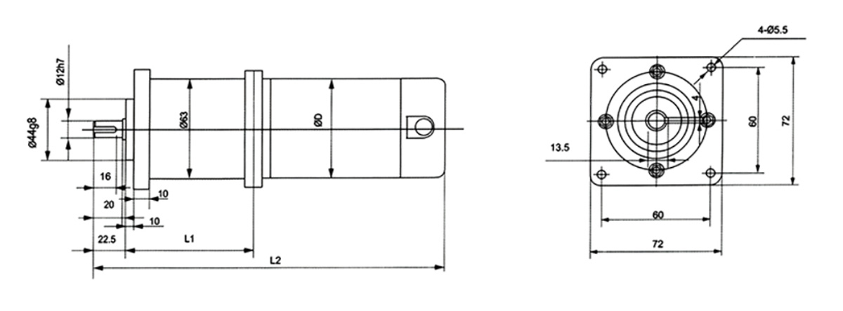 70PX front flange'